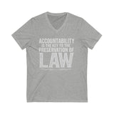 Women's V-Neck Accountability Tee