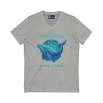 V-Neck Tee Sargasso Whale Shirt