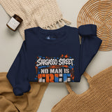 Sargasso Street “No Man Is Free Who Is Not Master of Himself” Crewneck Sweatshirt