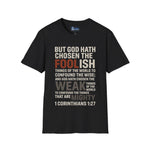 Christian Unisex Softstyle T-Shirt - God has chosen