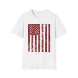 Distressed Flag, Men's Lightweight Fashion Tee