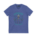 V-Neck Tee - Sargasso Octopus Design