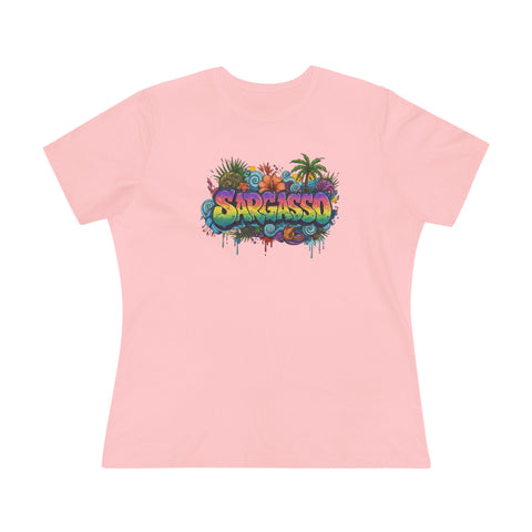 Sargasso Tropical Print Women's T-Shirt