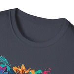 Tropical Vibes Graffiti sargasso live free Unisex T-Shirt - Live Free Design