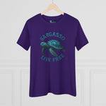 The Sea glass turtle  Women's Cotton Tee