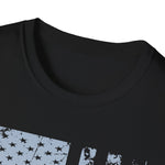 Distressed Flag, Men's Lightweight Fashion Tee