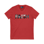 Faith v neck Tee