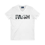 Faith v neck Tee