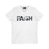 Faith v neck Tee