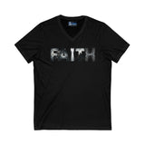Faith v neck Tee