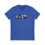 Faith v neck Tee