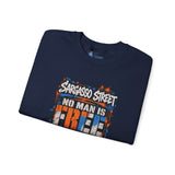 Sargasso Street “No Man Is Free Who Is Not Master of Himself” Crewneck Sweatshirt
