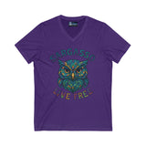 V-Neck Tee Sargasso Crystal Owl Shirt