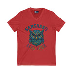 V-Neck Tee Sargasso Crystal Owl Shirt