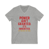 V-Neck Tee - Power Inherited Women's Tee