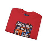 Sargasso Street “No Man Is Free Who Is Not Master of Himself” Crewneck Sweatshirt