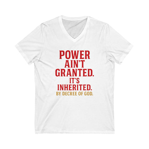 V-Neck Tee - Power Inherited Women's Tee