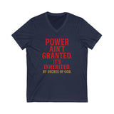V-Neck Tee - Power Inherited Women's Tee
