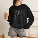 Move Silent Stand Legendary Motivational Sweatshirt