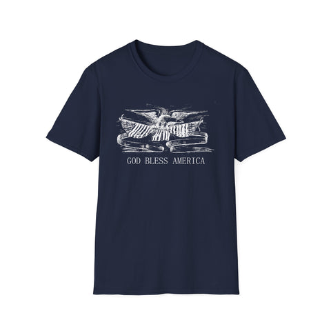 God Bless America, Men's Lightweight Fashion Tee
