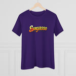 Women's Cotton Tee - Sargasso Flowered Print