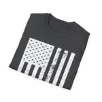 Distressed Flag, Men's Lightweight Fashion Tee