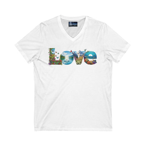 Love V-Neck Tee