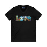 Love V-Neck Tee