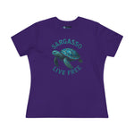The Sea glass turtle  Women's Cotton Tee