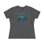 The Sea glass turtle  Women's Cotton Tee