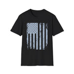 Distressed Flag, Men's Lightweight Fashion Tee