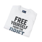 Unisex Softstyle T-Shirt - 'Free your self' Inspirational Design