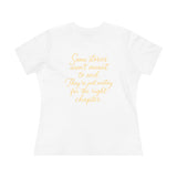 Women's Tee - Some stories aren't meant to end