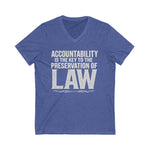 Women's V-Neck Accountability Tee