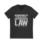 Women's V-Neck Accountability Tee