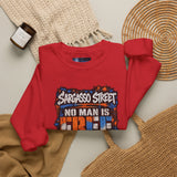 Sargasso Street “No Man Is Free Who Is Not Master of Himself” Crewneck Sweatshirt