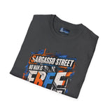 Sargasso Street “No Man Is Free Who Is Not Master of Himself” T-Shirt
