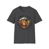 Sober Unisex T-Shirt - Drunken Monkey Design