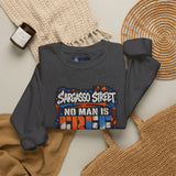 Sargasso Street “No Man Is Free Who Is Not Master of Himself” Crewneck Sweatshirt