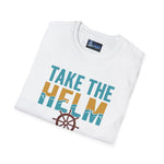 Unisex T-Shirt - Take the Helm Nautical Design