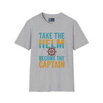 Unisex T-Shirt - Take the Helm Nautical Design