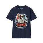 Men's Softstyle T-Shirt - The Mass of Men Typography Design