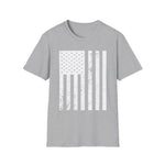 Distressed Flag, Men's Lightweight Fashion Tee