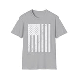 Distressed Flag, Men's Lightweight Fashion Tee