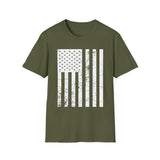 Distressed Flag, Men's Lightweight Fashion Tee