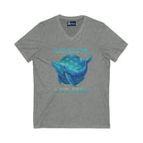 V-Neck Tee Sargasso Whale Shirt