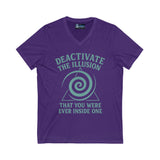 V neck  Deactivation Design