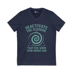 V neck  Deactivation Design