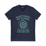 V neck  Deactivation Design