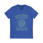 V neck  Deactivation Design